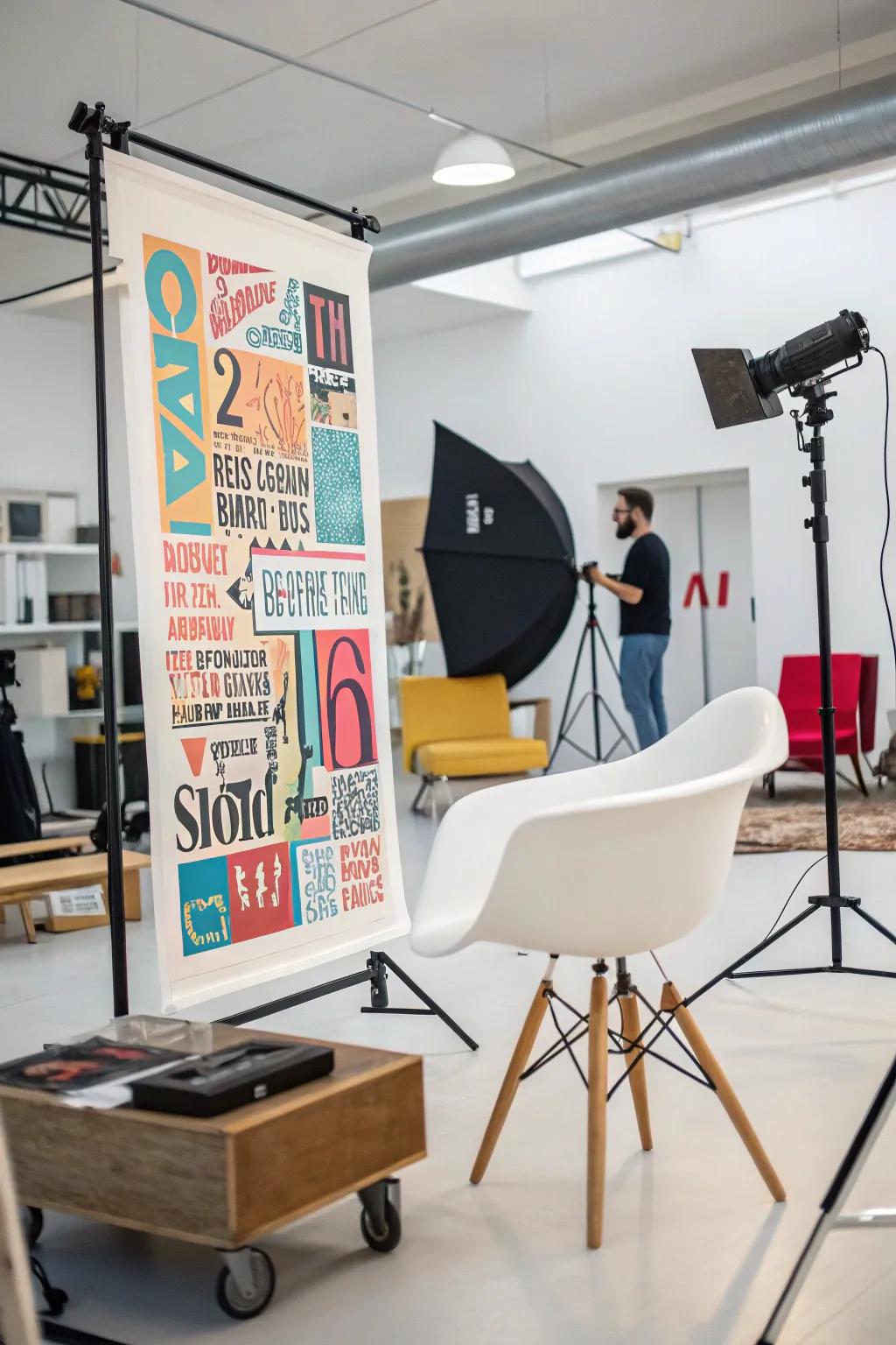 Mix and match: for a fun, quirky effect.