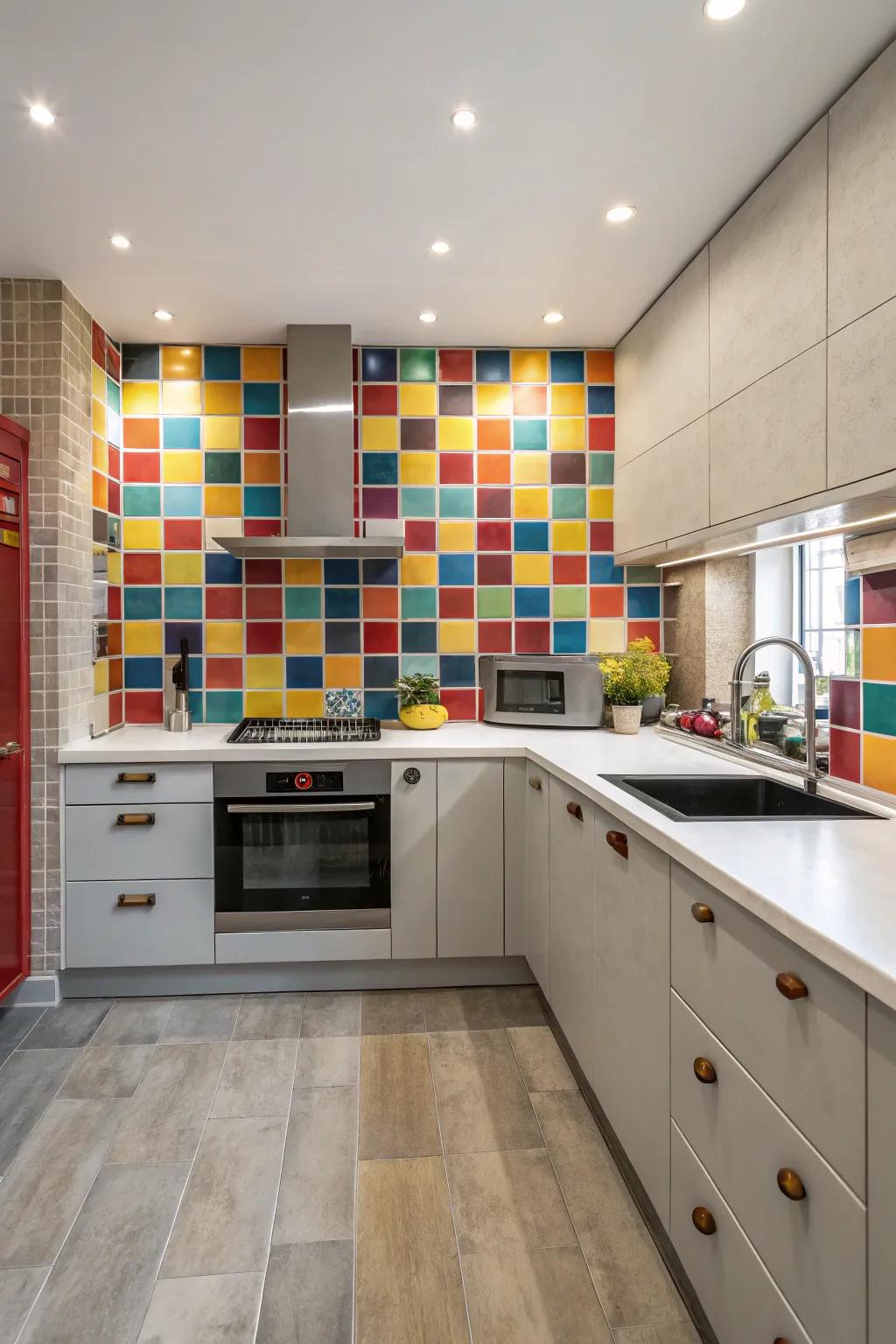 Daring colors inject vibrancy and personality.