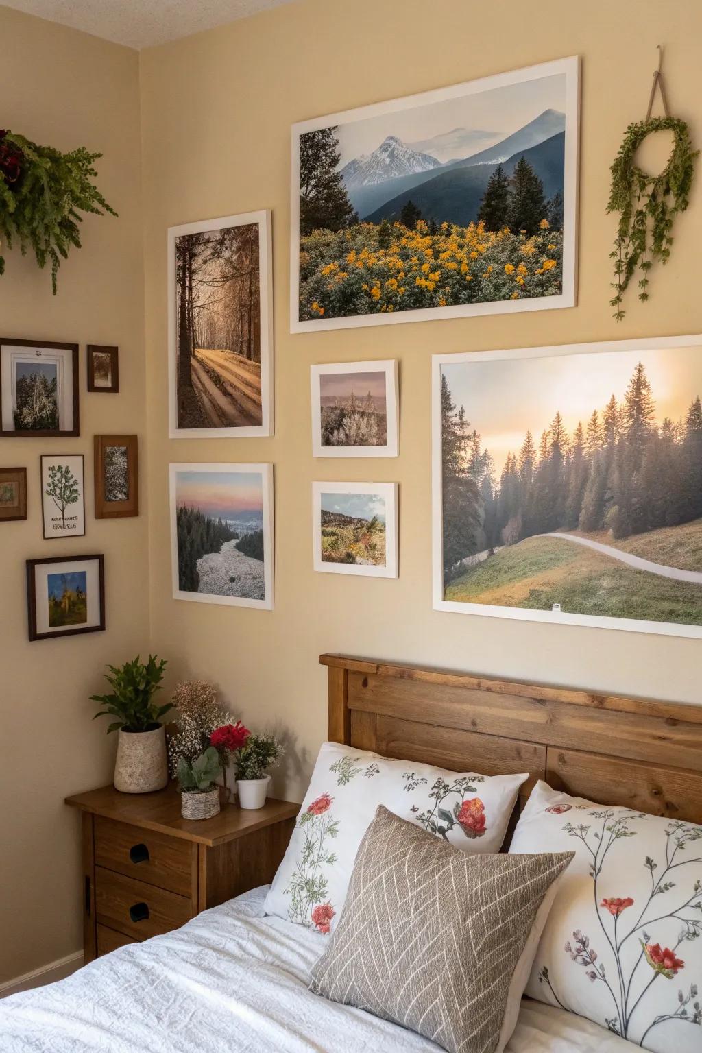 Nature-inspired art brings the tranquility of the outdoors inside.