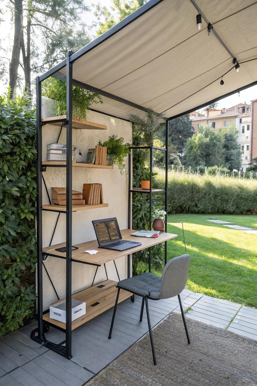 Vertical locations improve functionality in compact spaces.