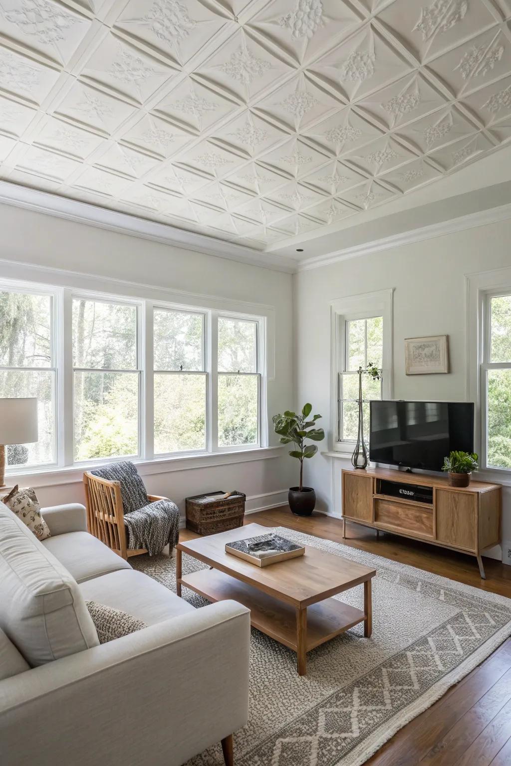 Panels can magnificently expand smaller areas.