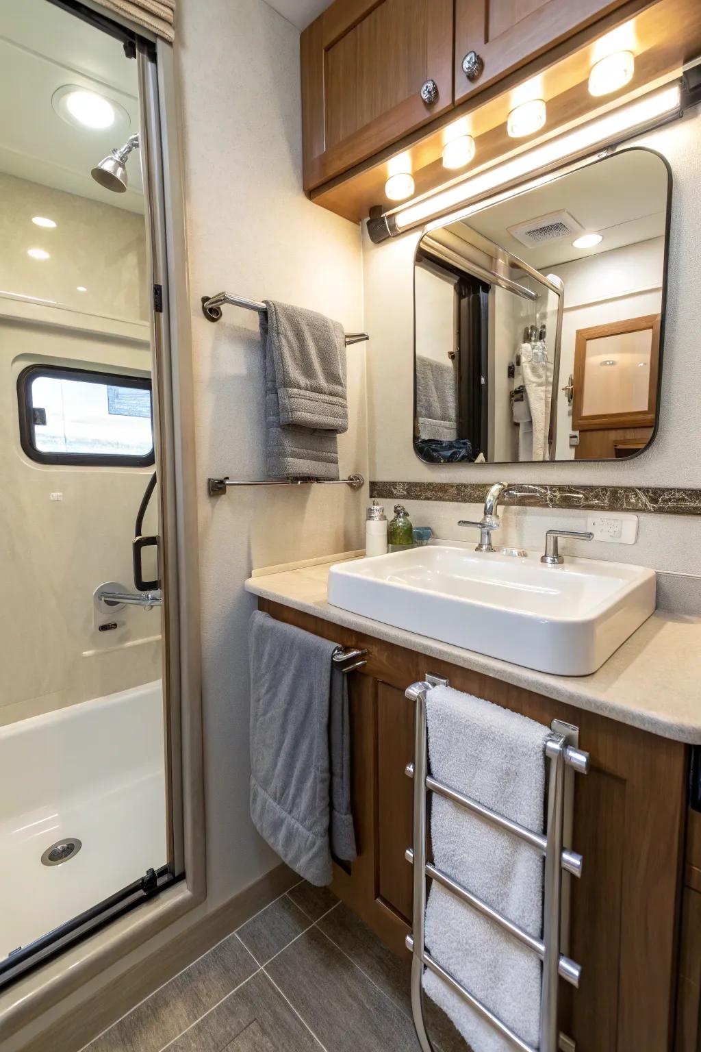 Foldable accessories offer versatility and space efficiency.