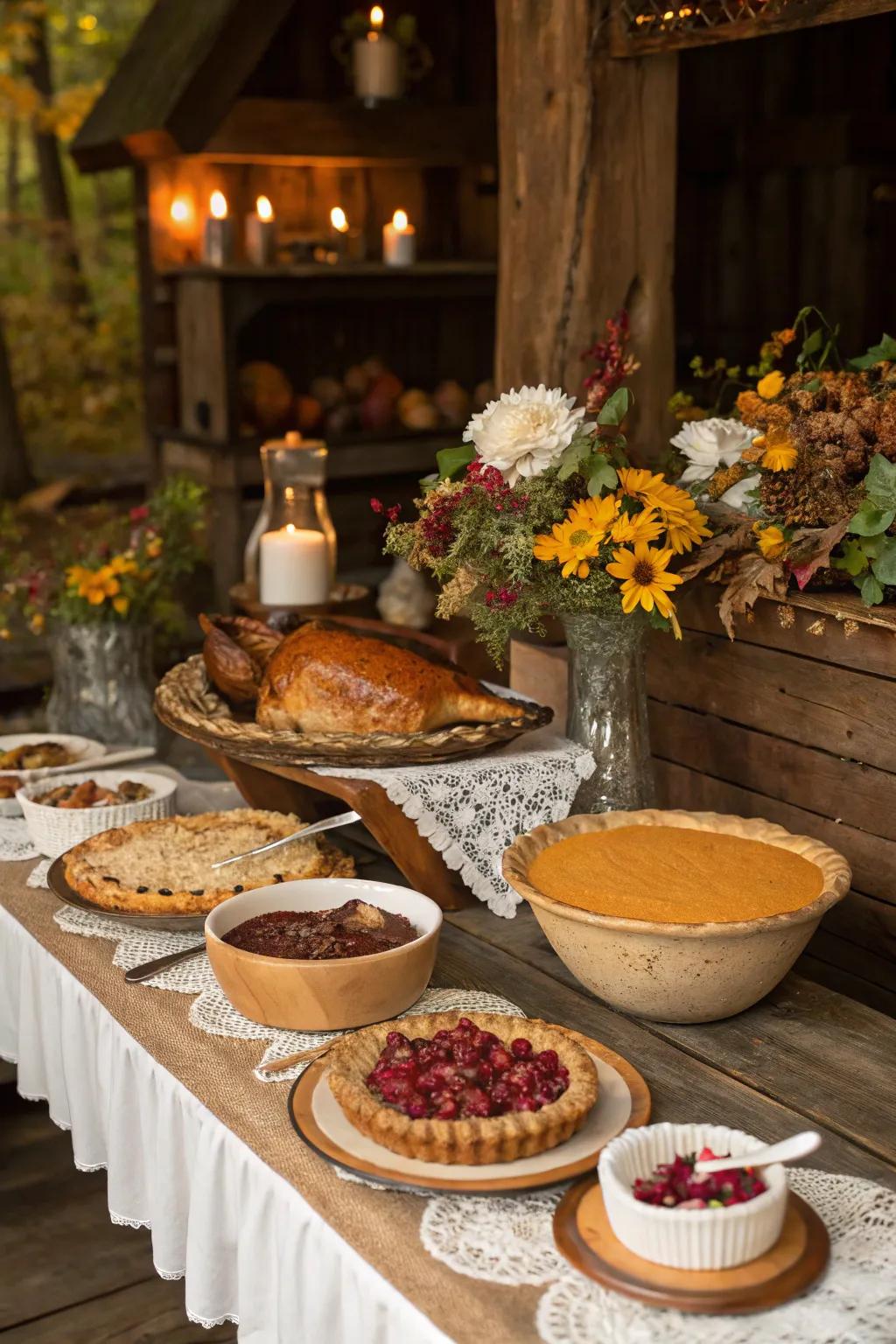 Down-to-earth design introduces a charming farmhouse feel.