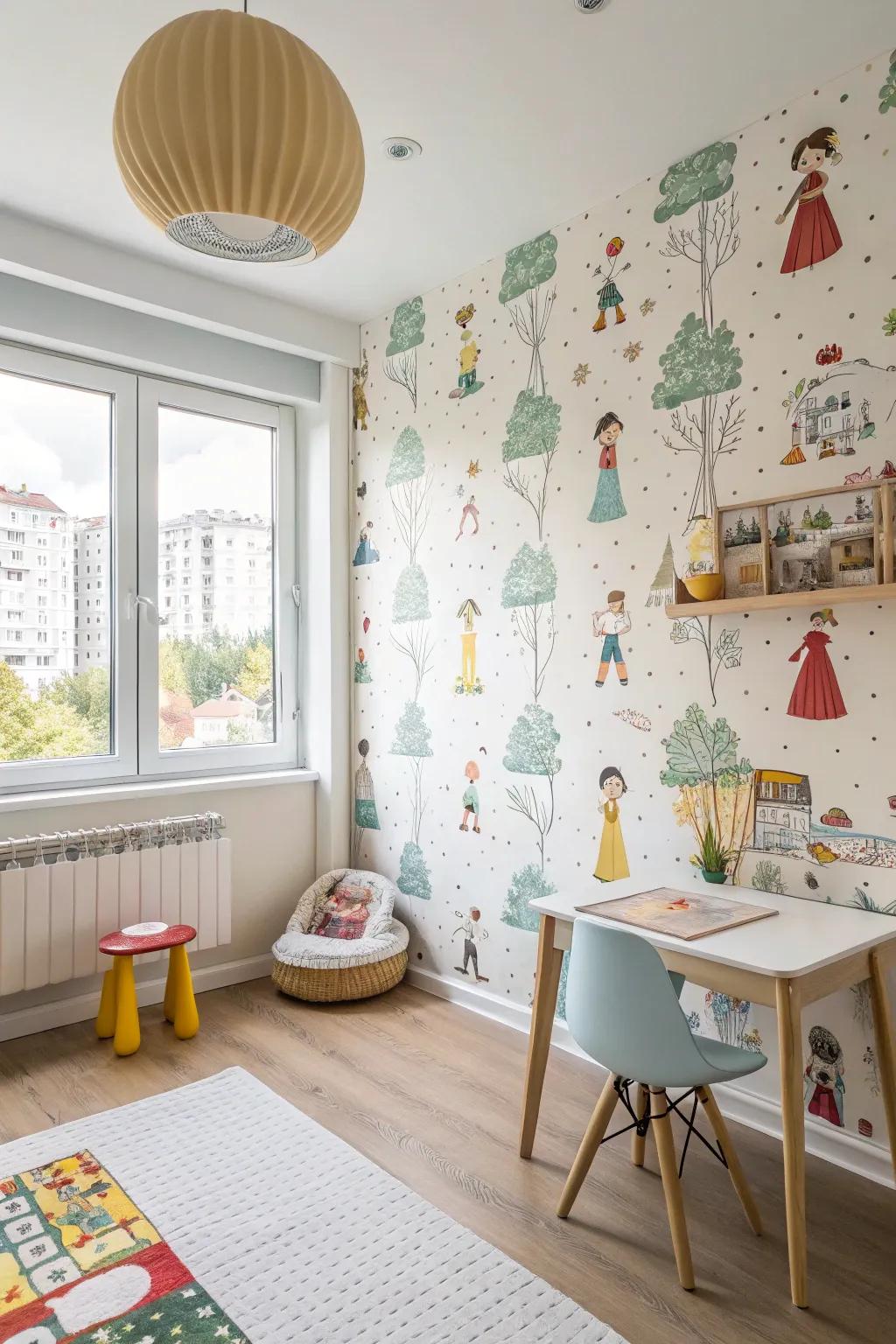 Character illustrations that inject fun appeal.