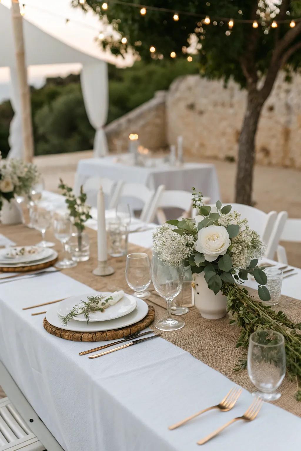 Understated elegance with neat lines and muted shades