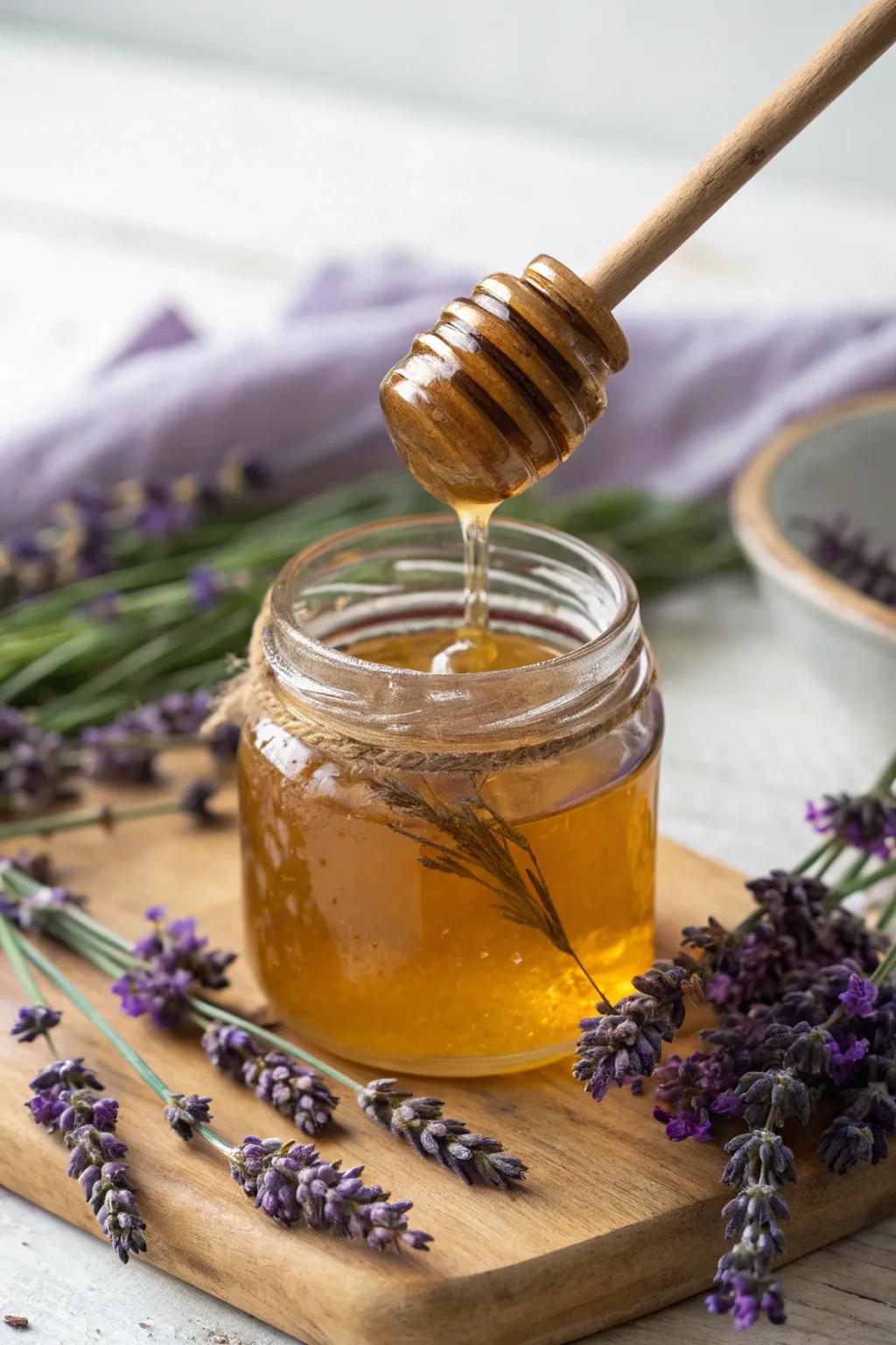 Sweeten your day with lavender-infused nectar.