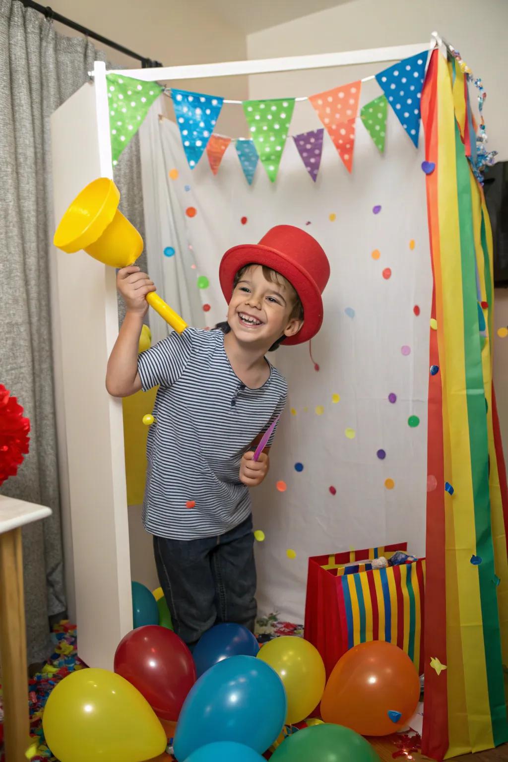 A DIY snapshot station facilitates inventive and spontaneous shots.