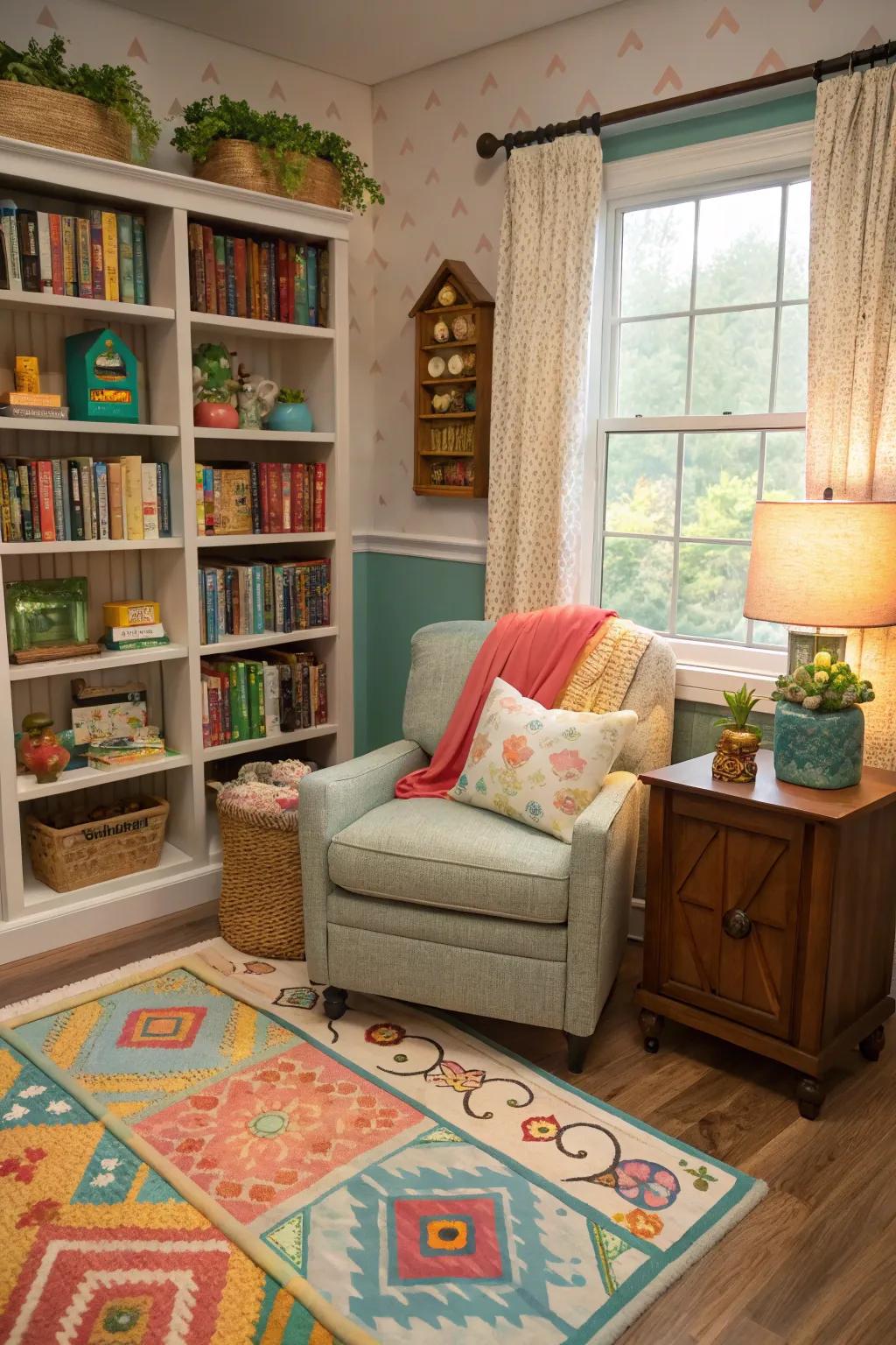 A literary retreat is impeccable for book aficionados.