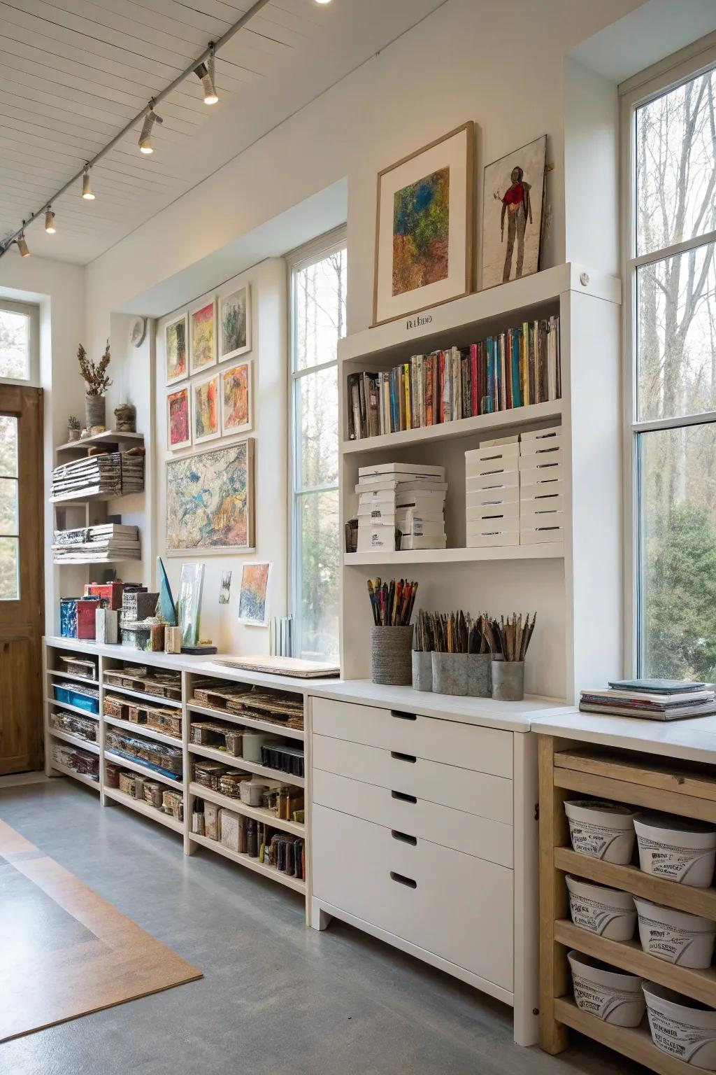 Maximize area with vertical options.