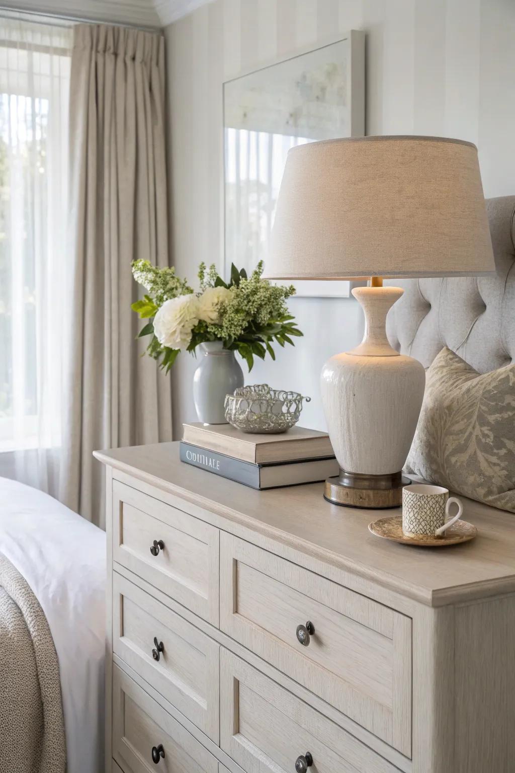Neutral palettes promote calm and cohesion.