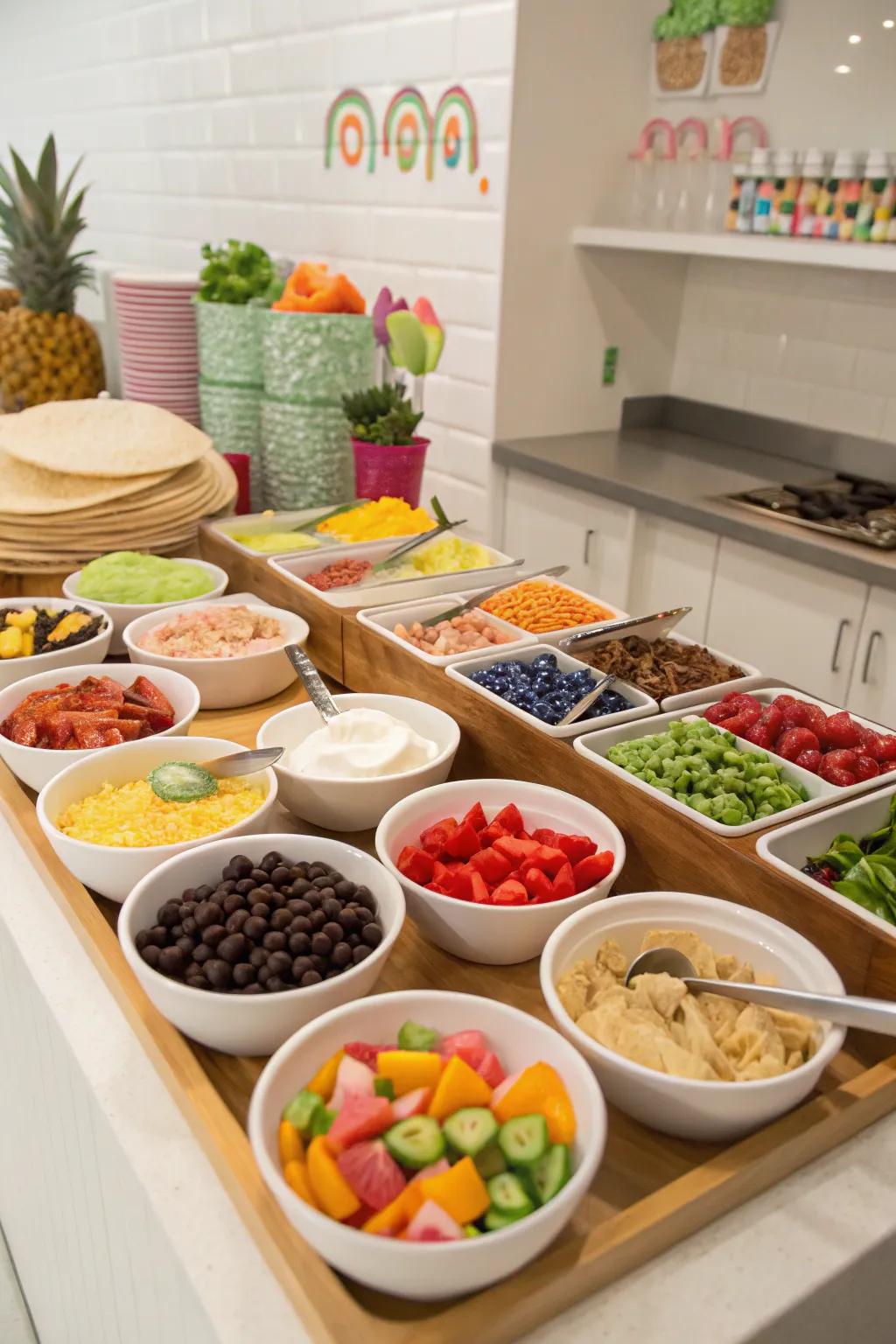 Hands-on food booths delivering enjoyment and taste