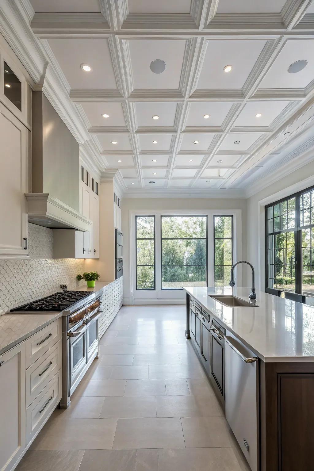 Minimalist trims provide downplayed style in modern spaces.