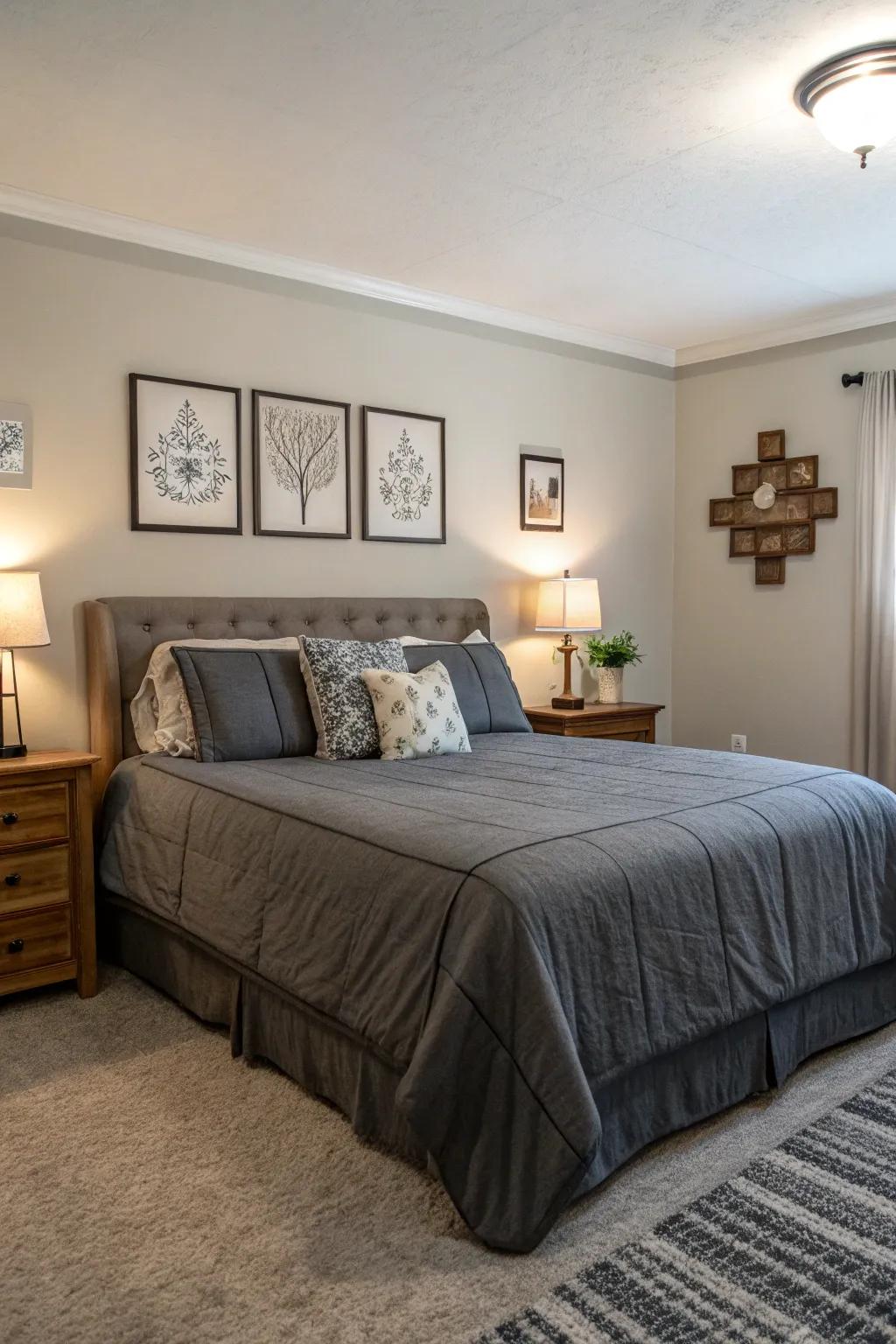 Ash bedding offers a subtle yet elegant twist.