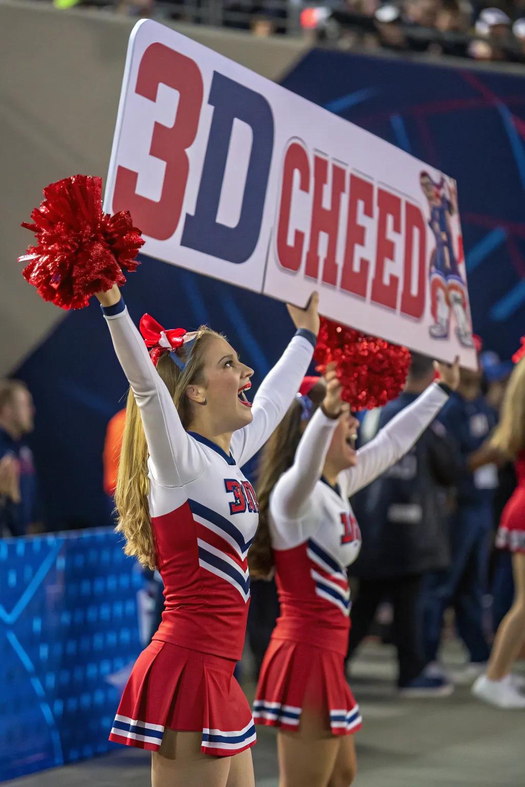 Dimensional details make banners pop.