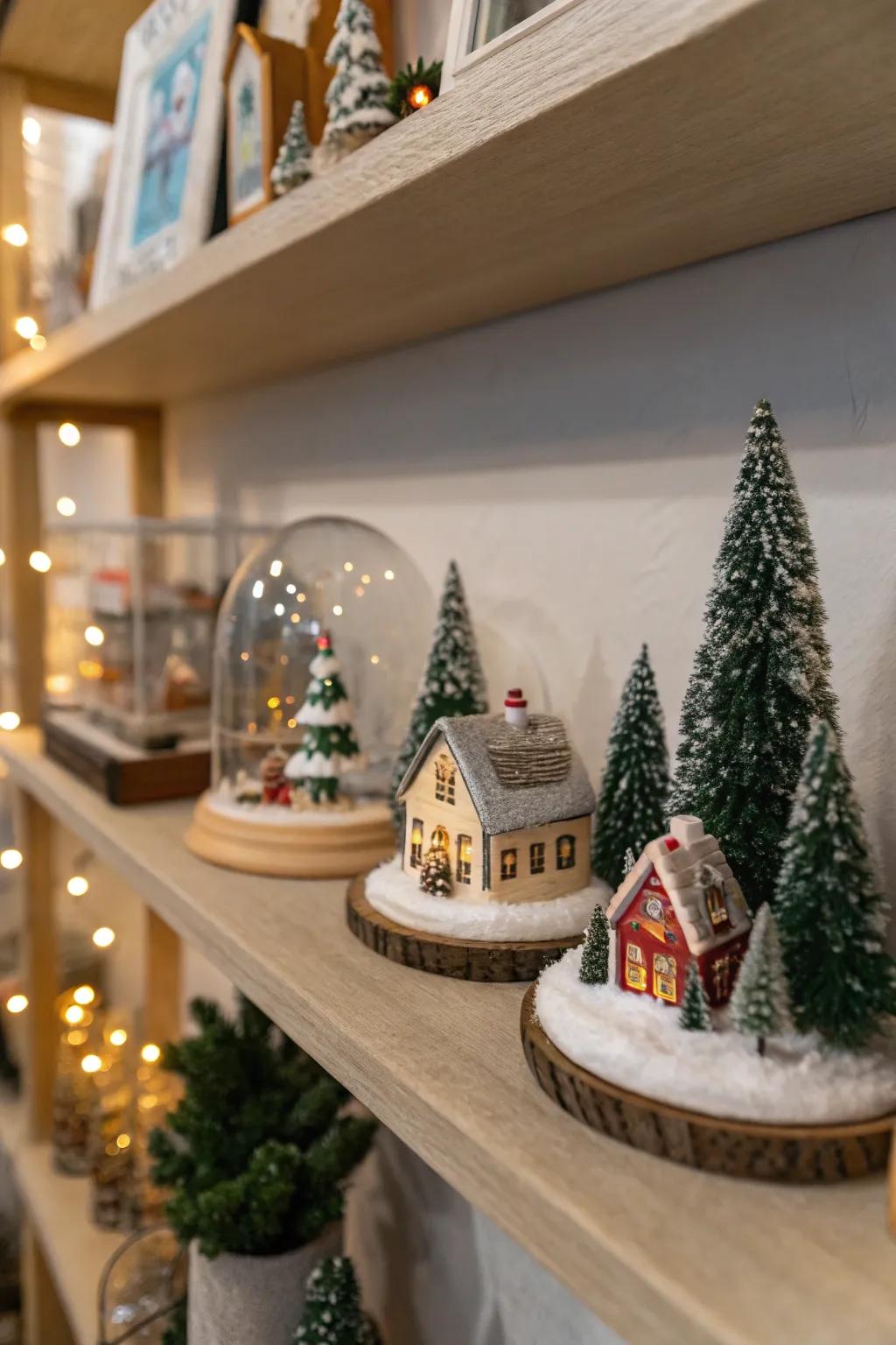 Micro holiday panoramas inject captivation and fantasy into your ornamental strategy.