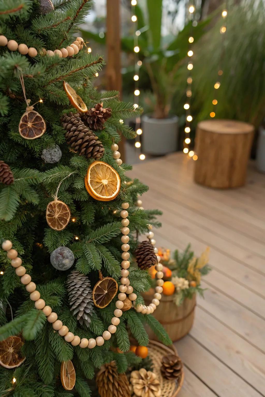 Celebrate responsibly with an eco-conscious foliage Christmas tree.