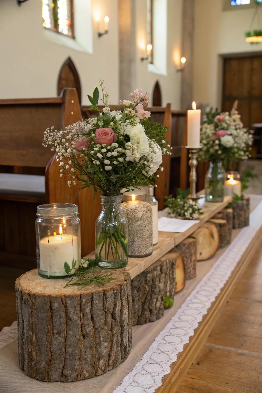 Eco-savvy decors utilizing reclaimed finds for that sustainable feel.