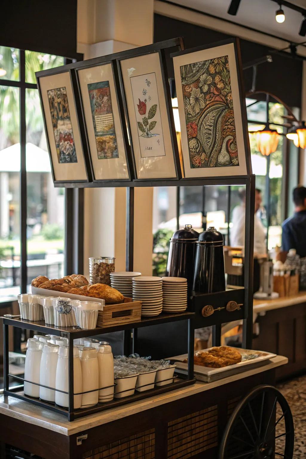 Give your coffee some artistic expression.