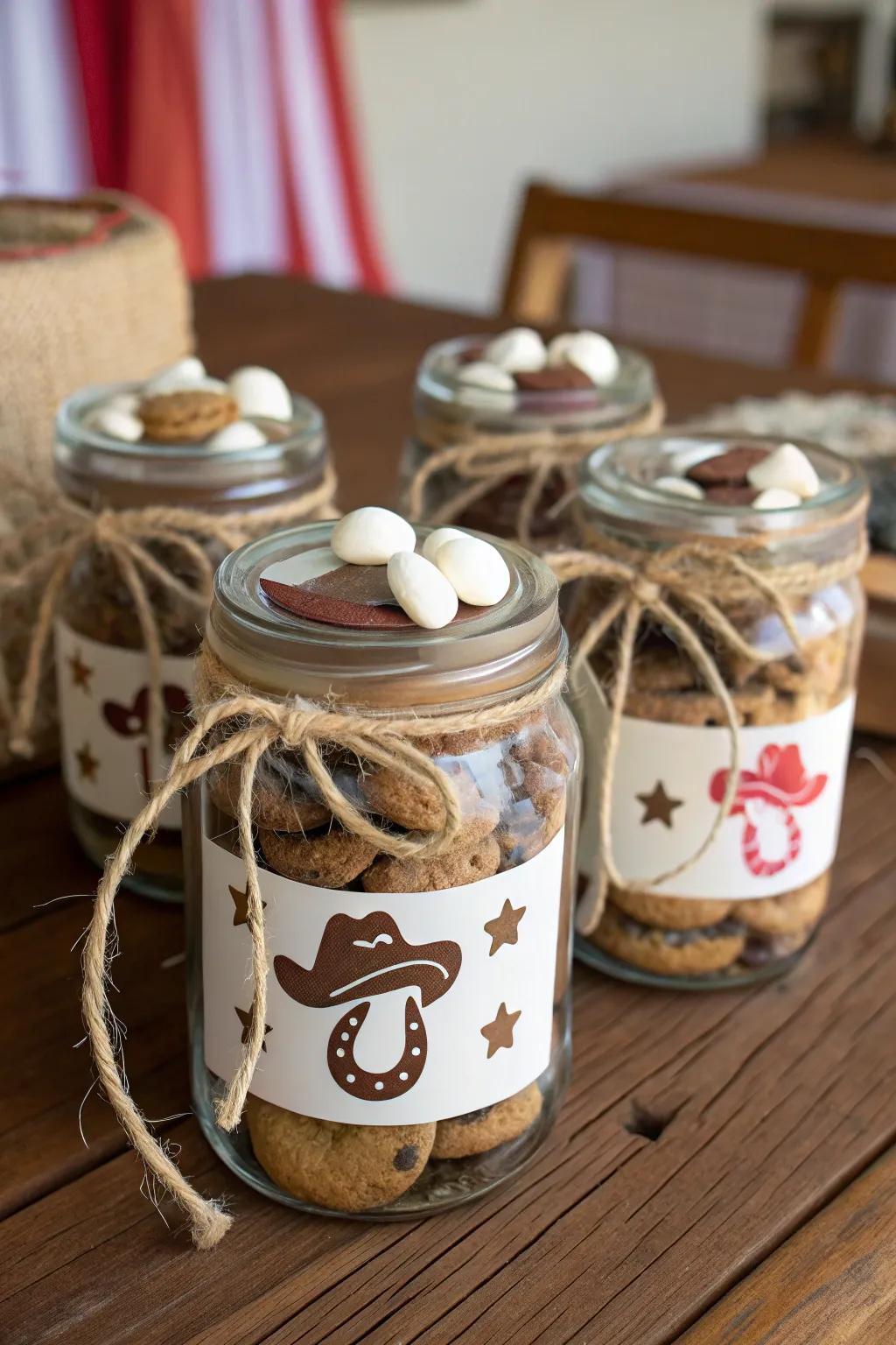 Treat holders are a delightful and memorable take-home gift.