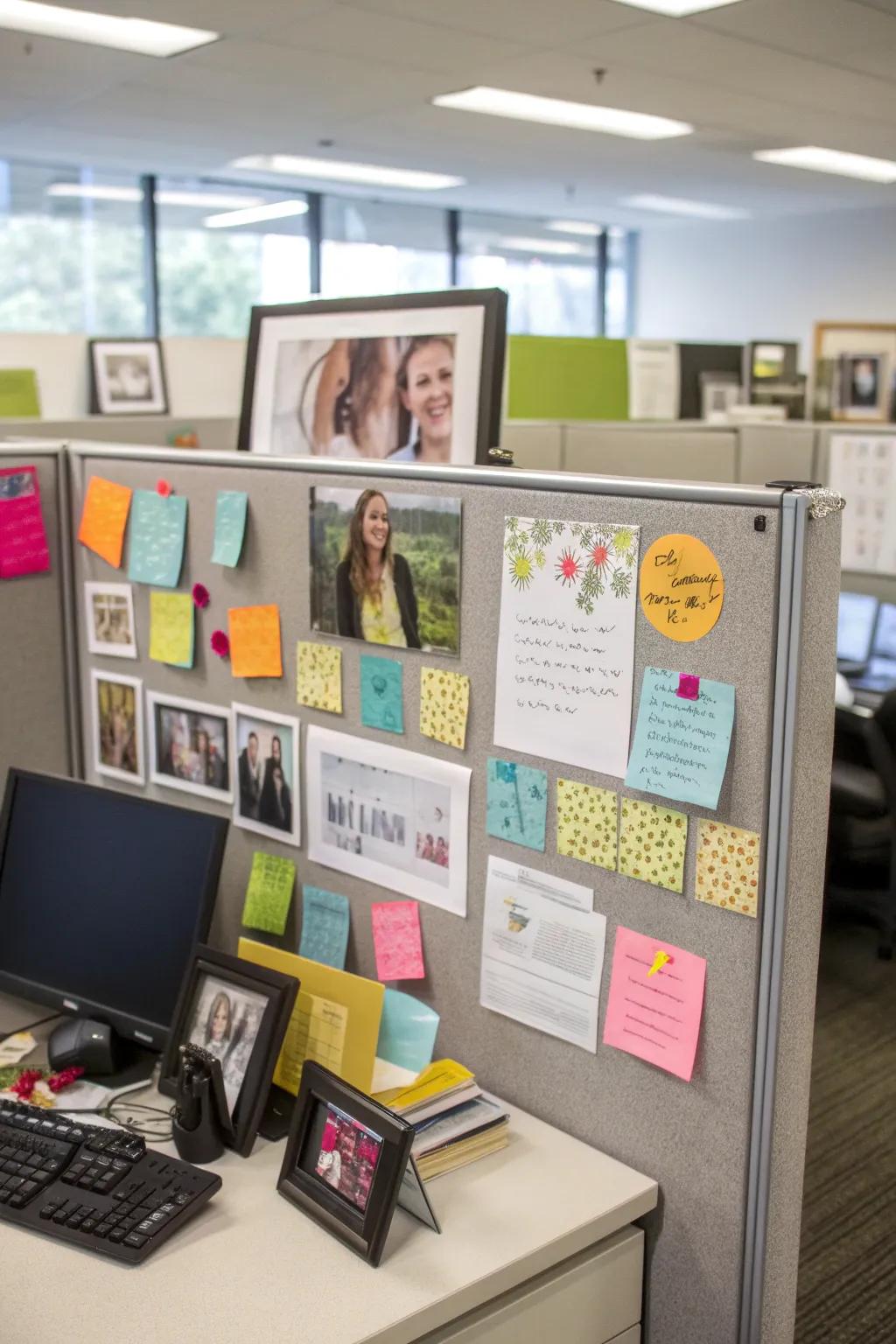 Stay inspired with a personal motivational board.