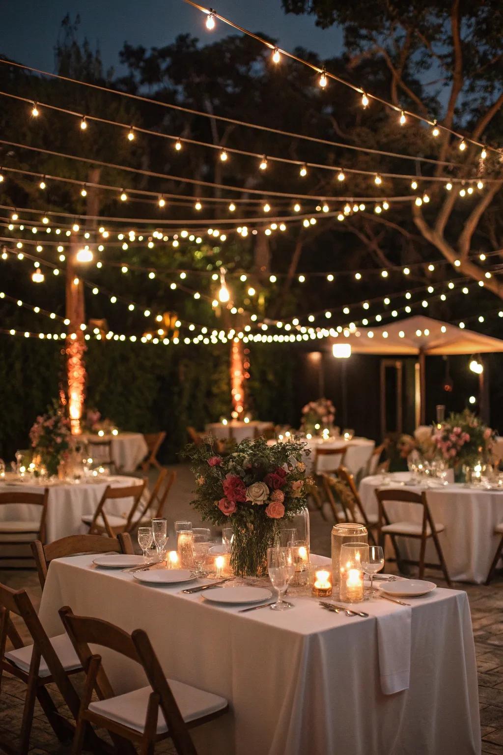Establish the disposition using affectionate, welcoming lighting.