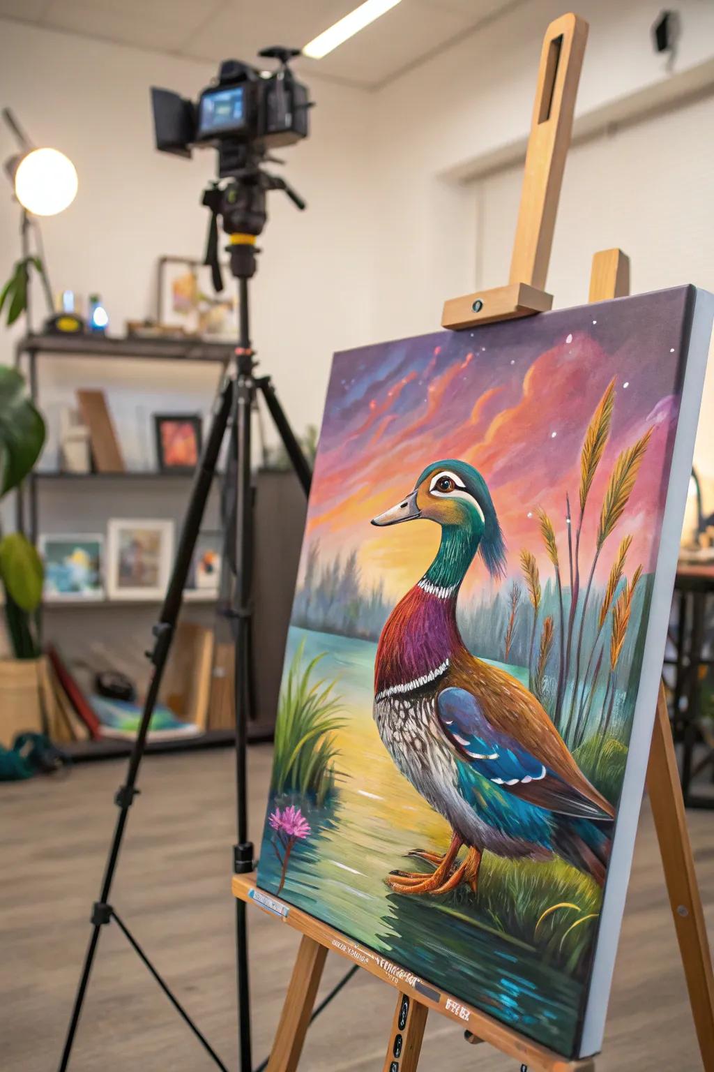 Inventive aquatic bird dreamscapes spark ingenuity and creativeness.