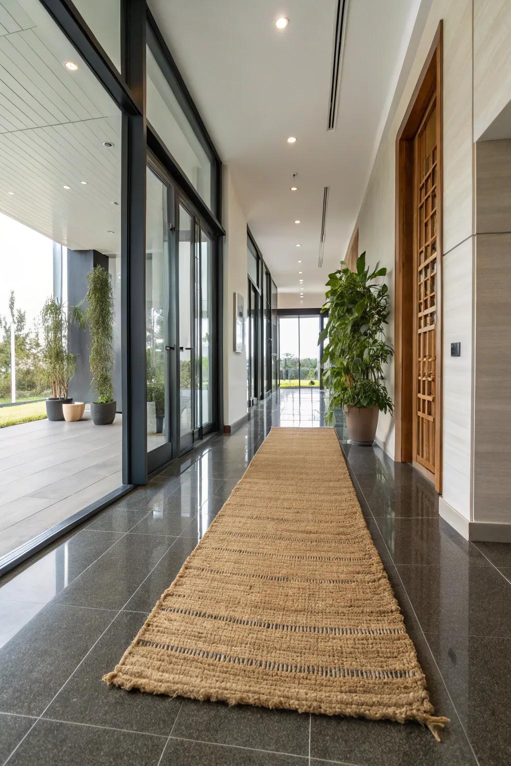 Sustainable materials embody eco-friendly sophistication.