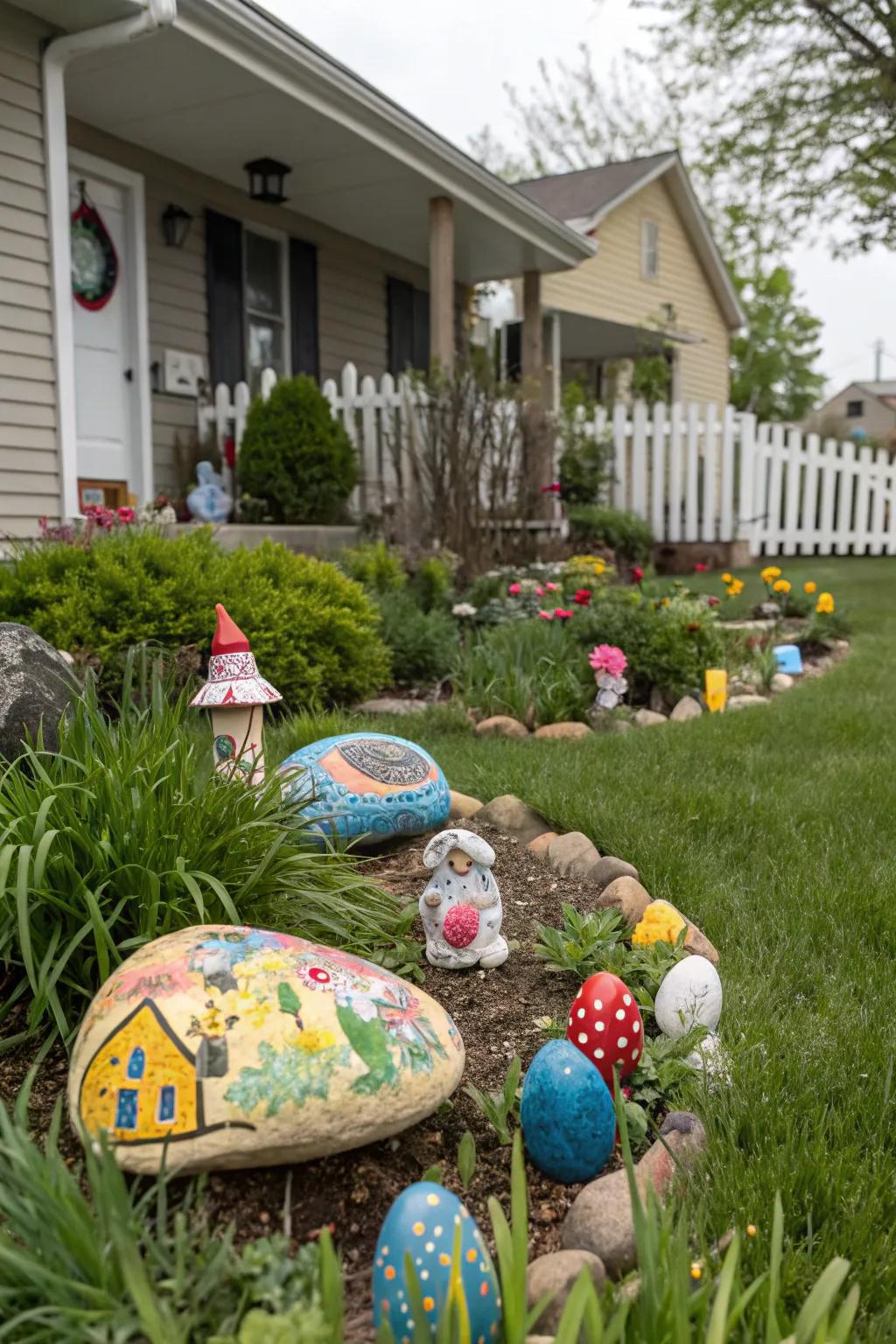 Charming elements add character and beauty to your garden.