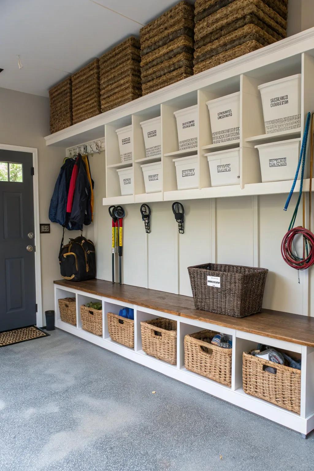 Labels bring order to shared spaces, making it easy to find and store items.