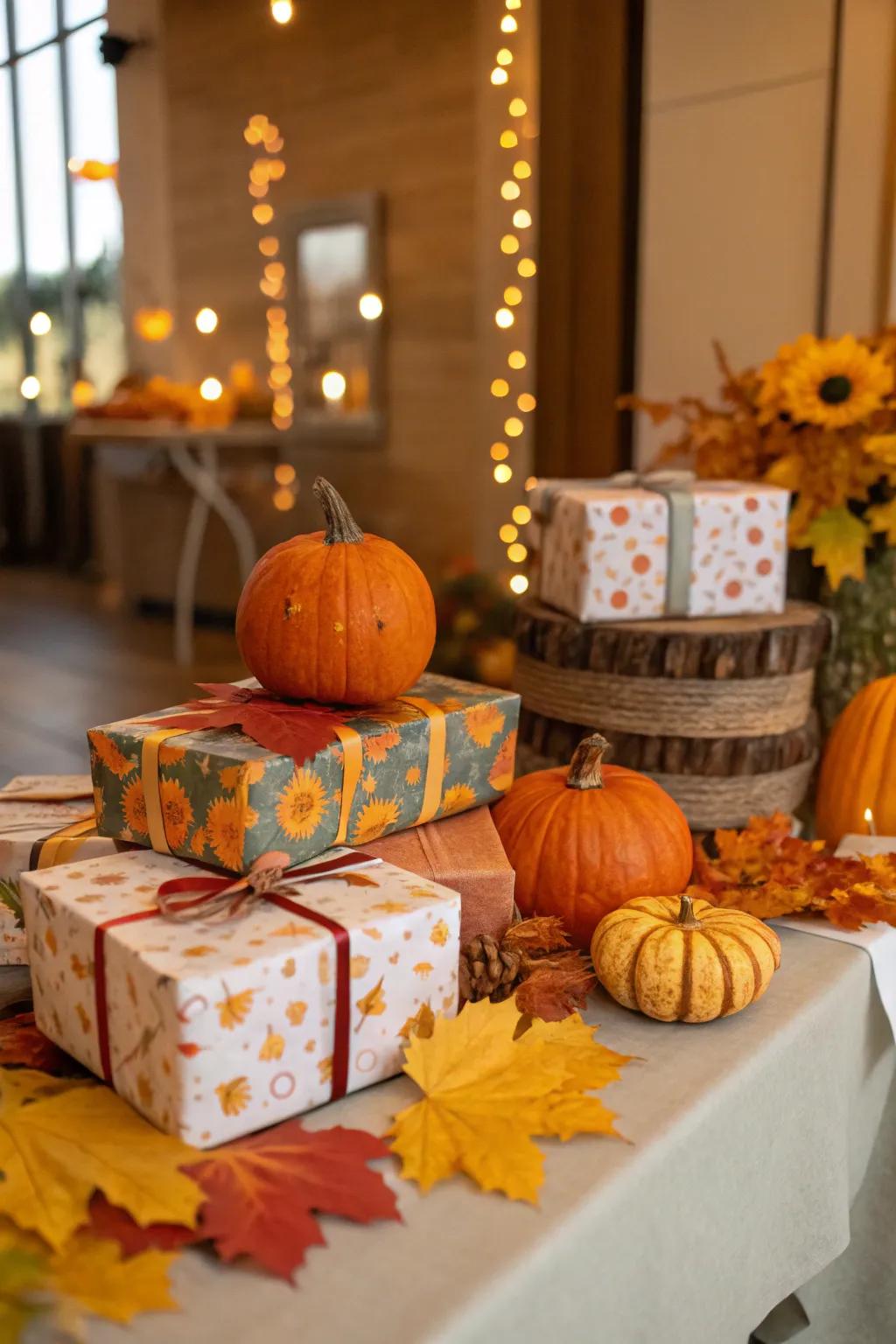 Celebrate the season using themed decorations for your present setting.