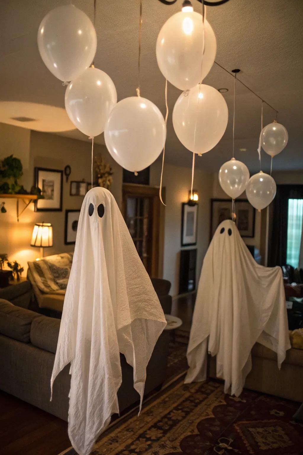 Hovering specters conjure an ethereal, awe-inspiring impression