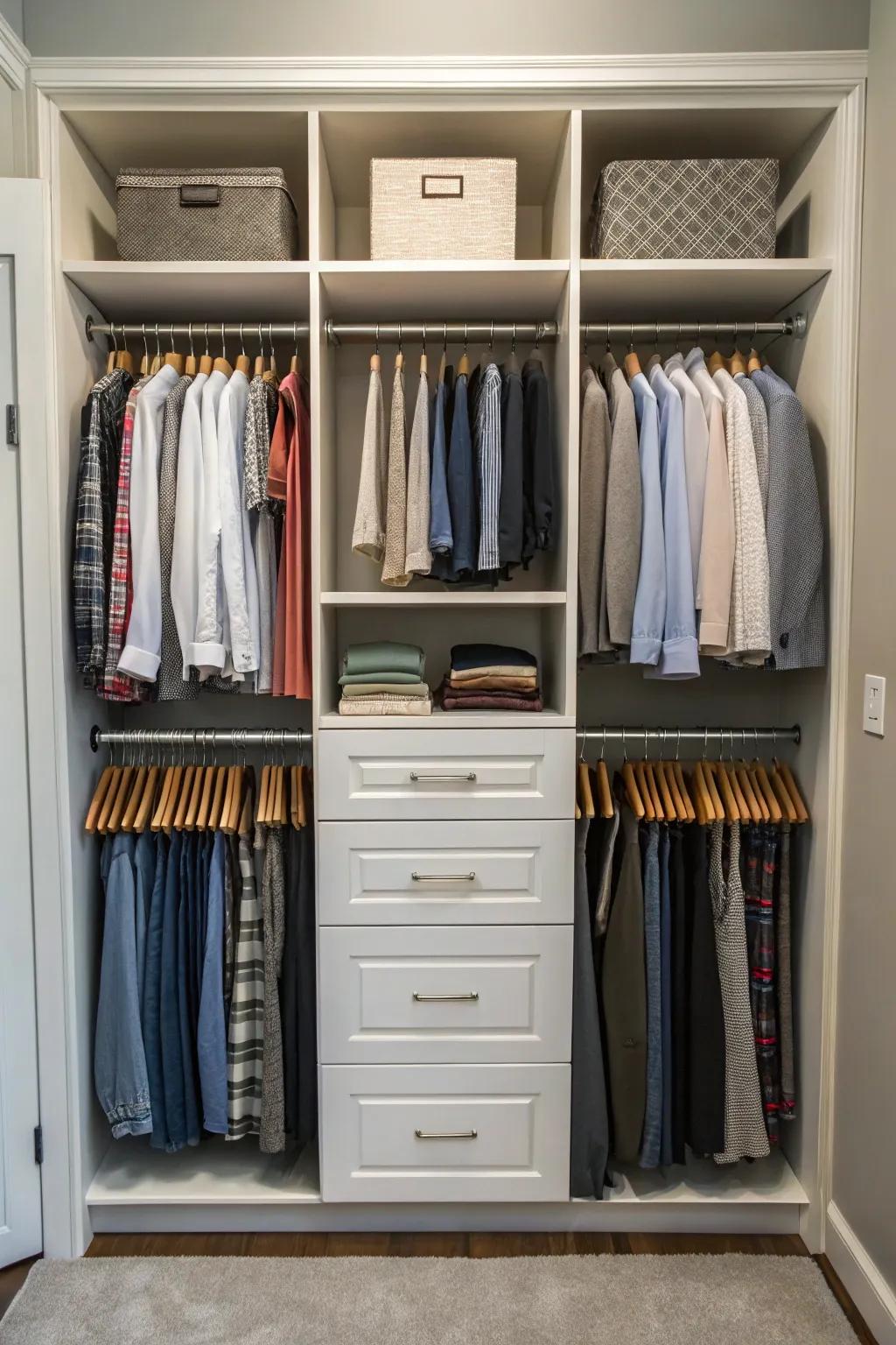 Achieve balance in shared spaces through smart design selections.