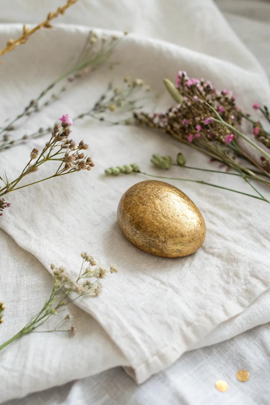 Make stones into beautiful gemstones for a touch of charm in your home decorations.