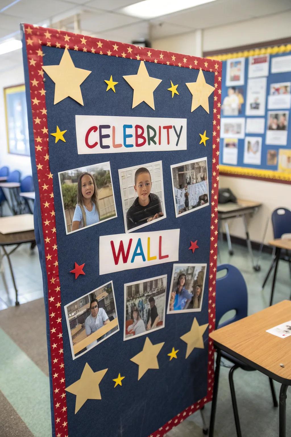 Mark each child’s milestone with a ‘Celebrity Wall of Lost Teeth’.