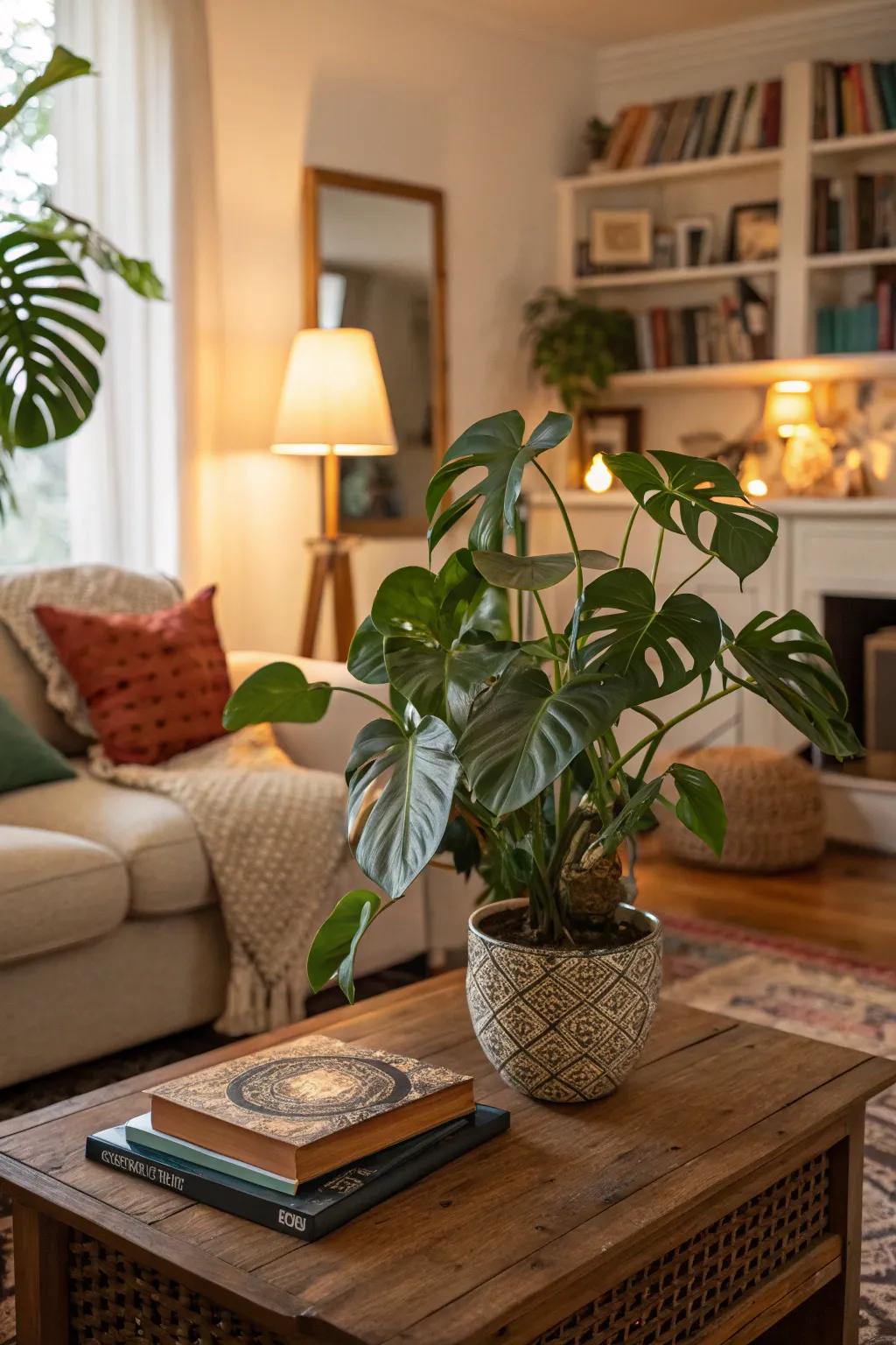 With heartleaf, you can bring a little bit of the tropics into your house.