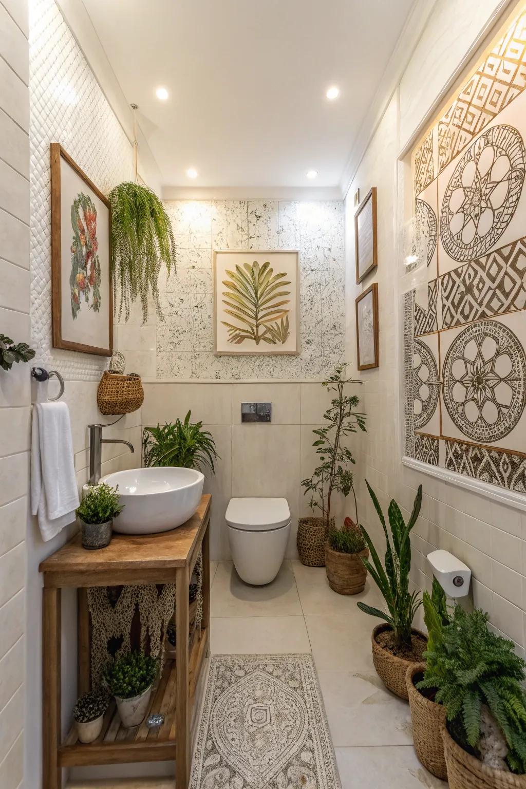 Decorative elements add character and charm.