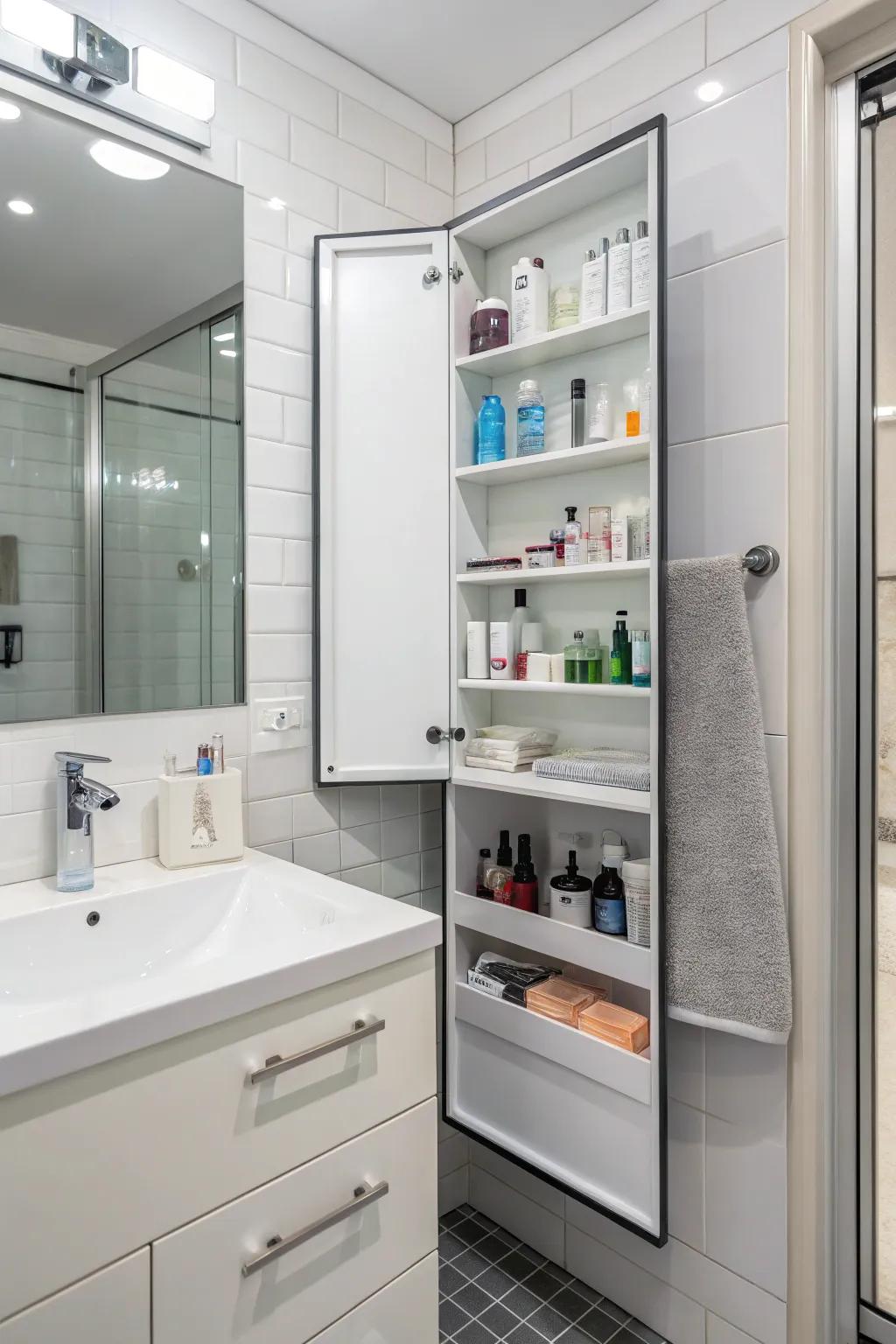 Corner cabinets maximize every inch.