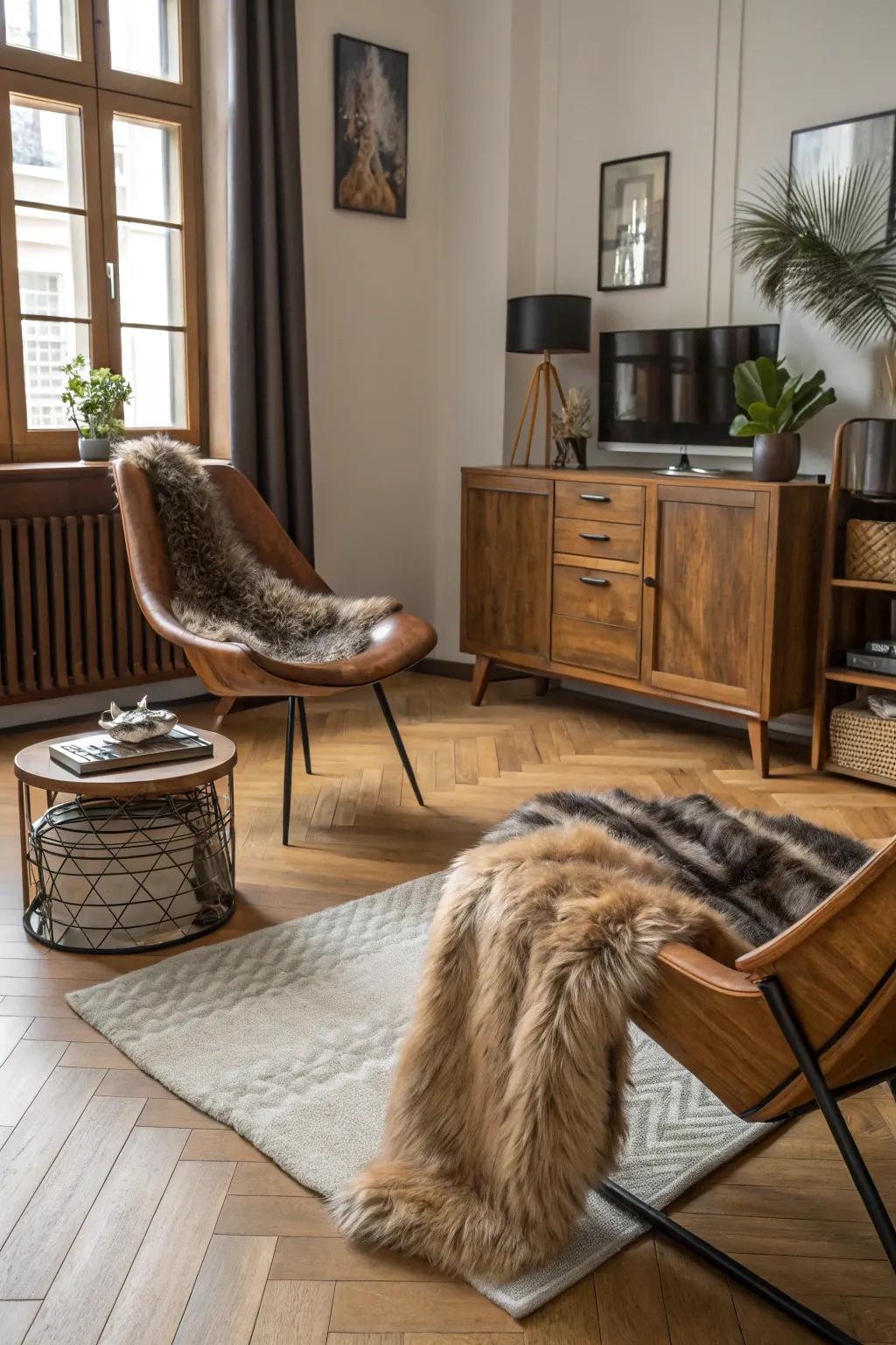 A tactile and visually stimulating area.