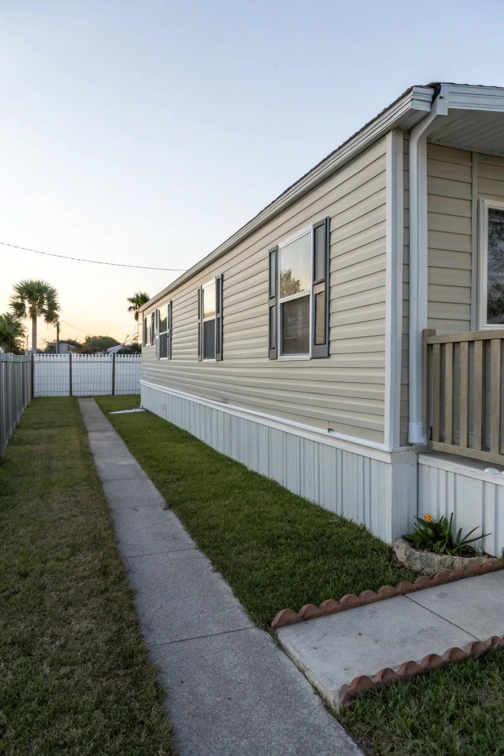 Fiber compound baseboards are a sturdy and eco-friendly possibility.