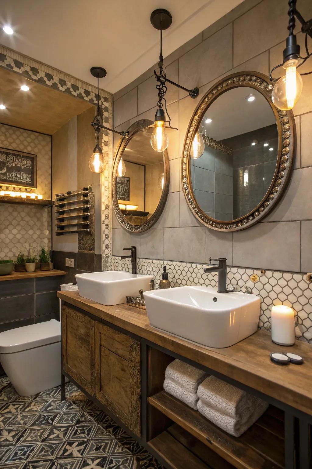 Contemporary enhancements in a classically-inspired setting.