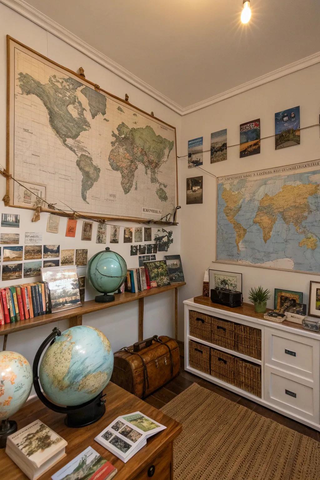 Individual themes render a space uniquely yours.