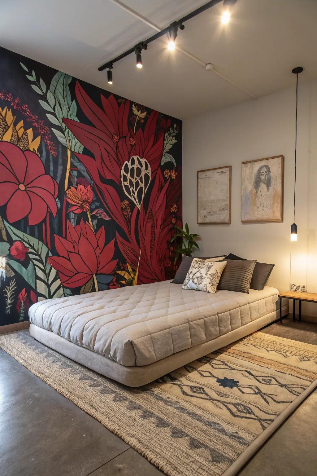 Having an accent wall can redefine the vibe of your bedroom.