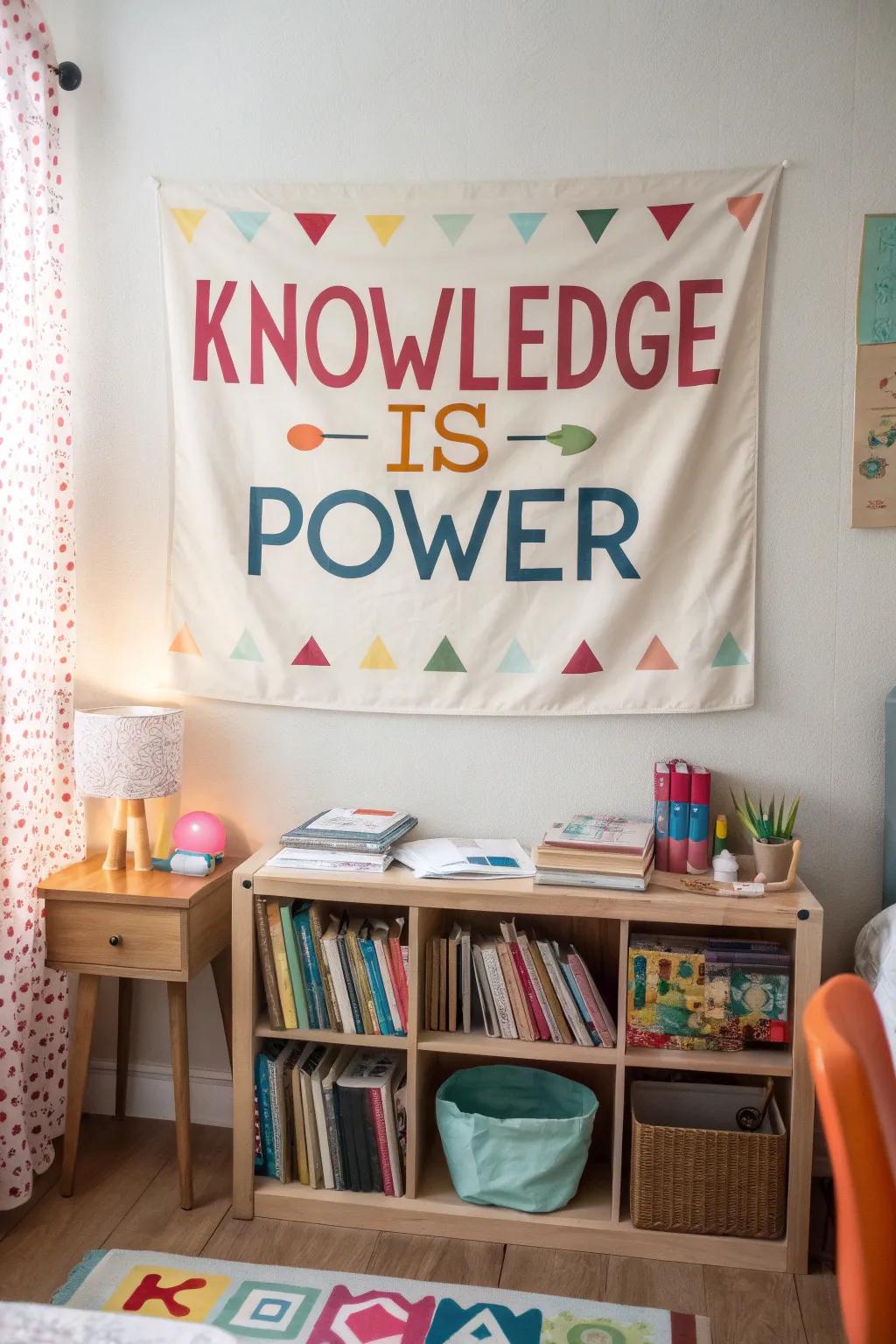 Inspire learning through motivational education.