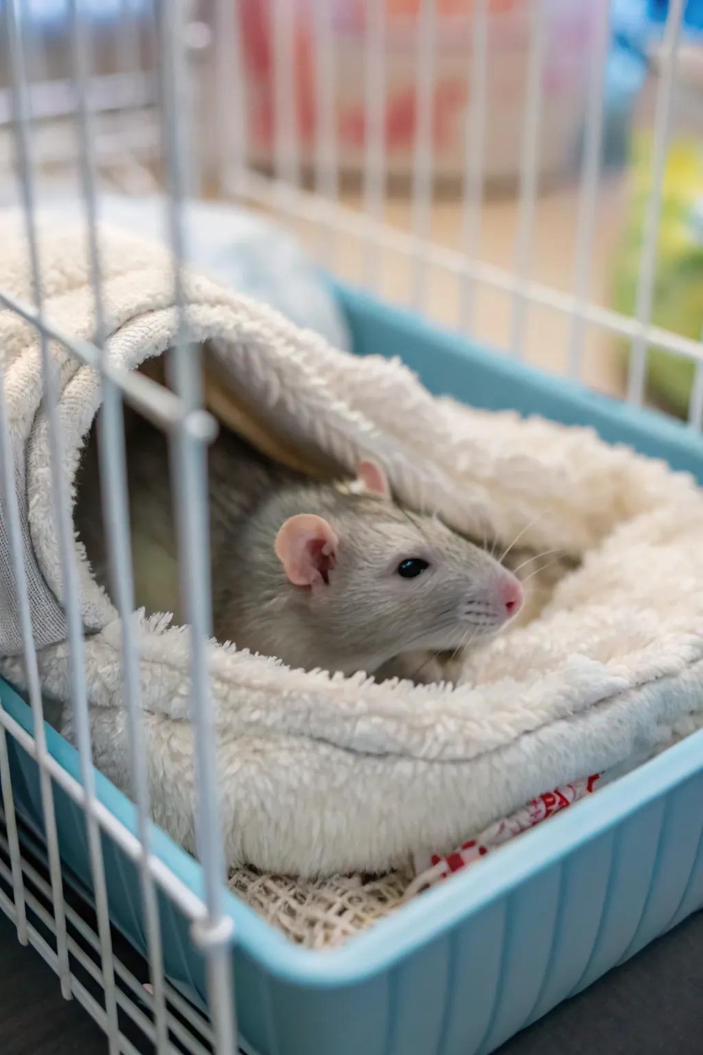 Plush bedding offers unparalleled comfort and warmth.