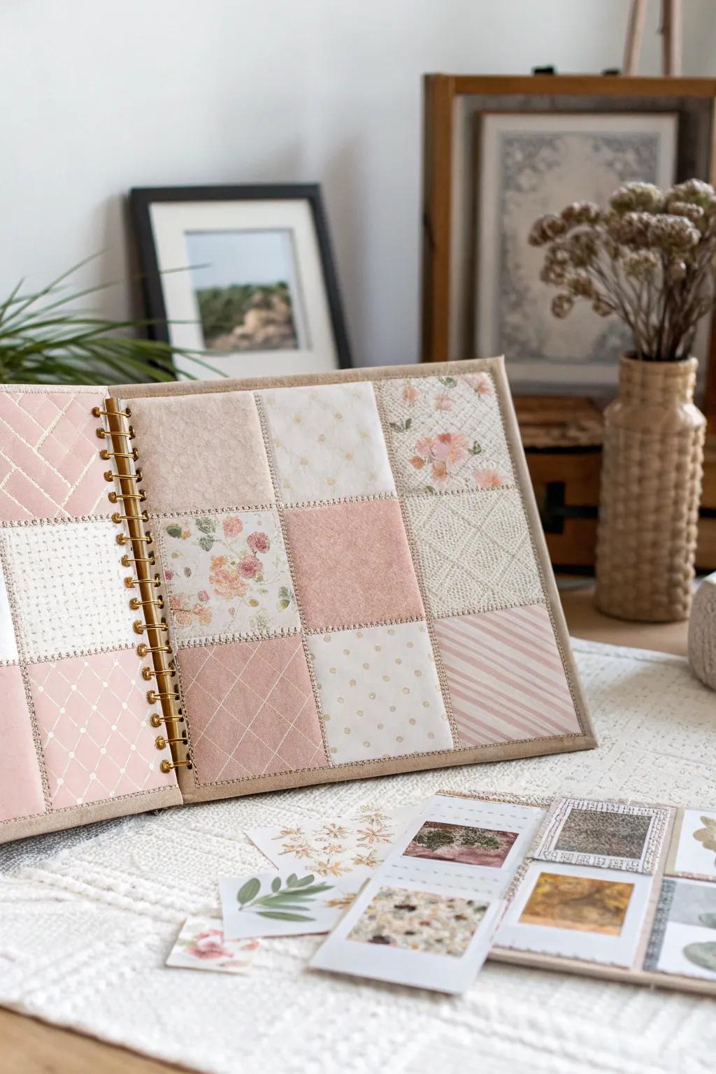 Make your recollections with a dash of Scandinavian class and Boho appeal. 🌿✨ #ScrapbookMagic