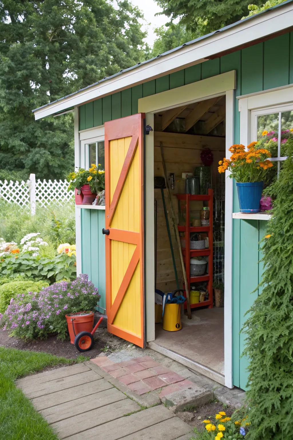 A split door adds function and appeal.