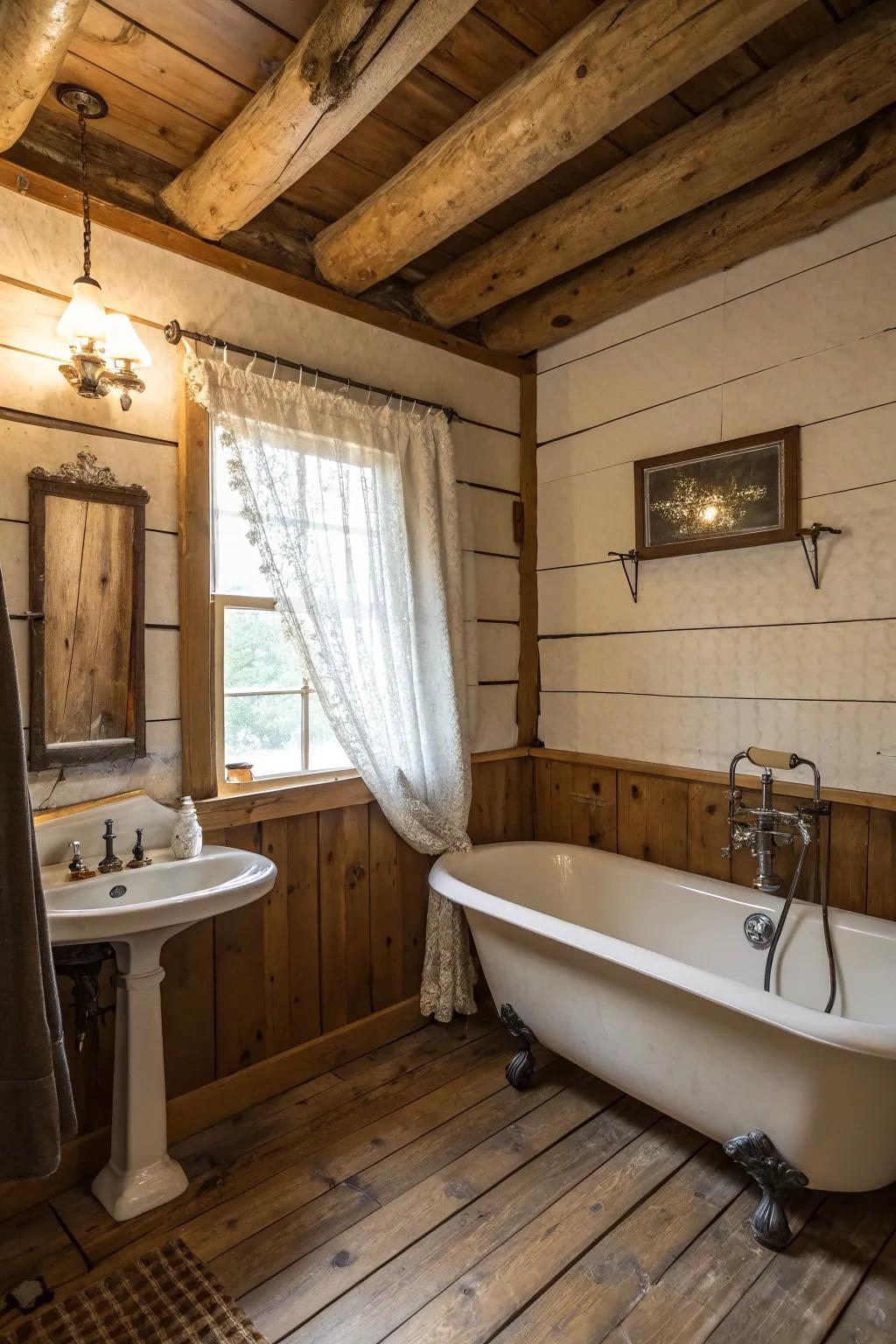 Distinct design aspects add character and nostalgia.