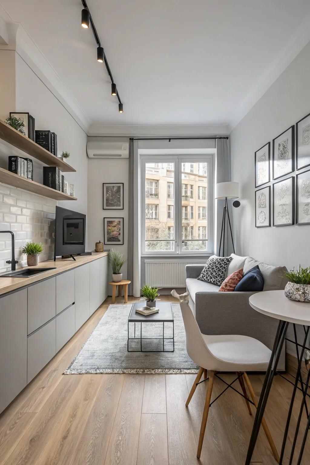 Contemporary styles keep your space chic and modern.