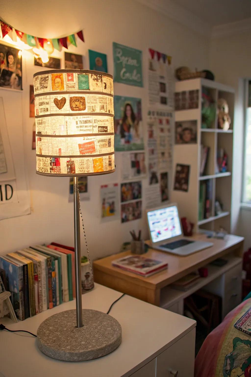 DIY illumination projects infuse a personalized aspect to the area.