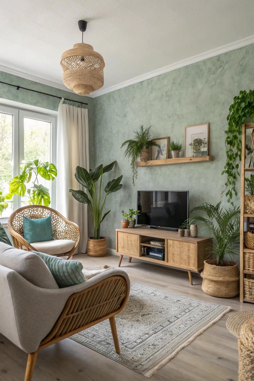 Eco-conscious finishes offer stylish and sustainable solutions.